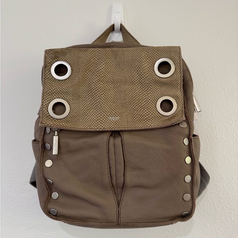 Hammitt Montana Brown Leather Backpack